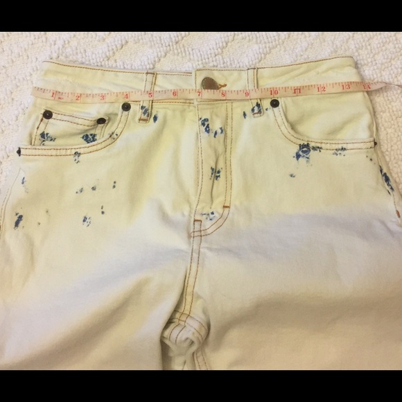 - MAJE Paoline Blanc Straight 10.5 Rise Jeans - Picture 7 of 13